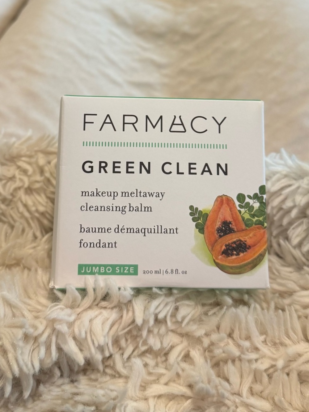 Farmacy Green Clean Cleansing Balm - jumbo size OG formula